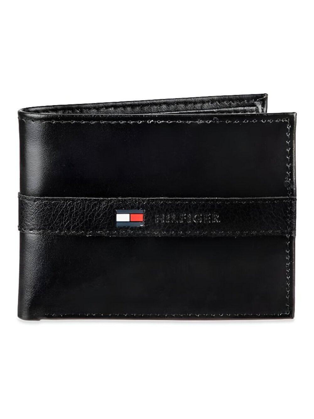 Mens Leather Slim Bifold With Coin Pocket wallets